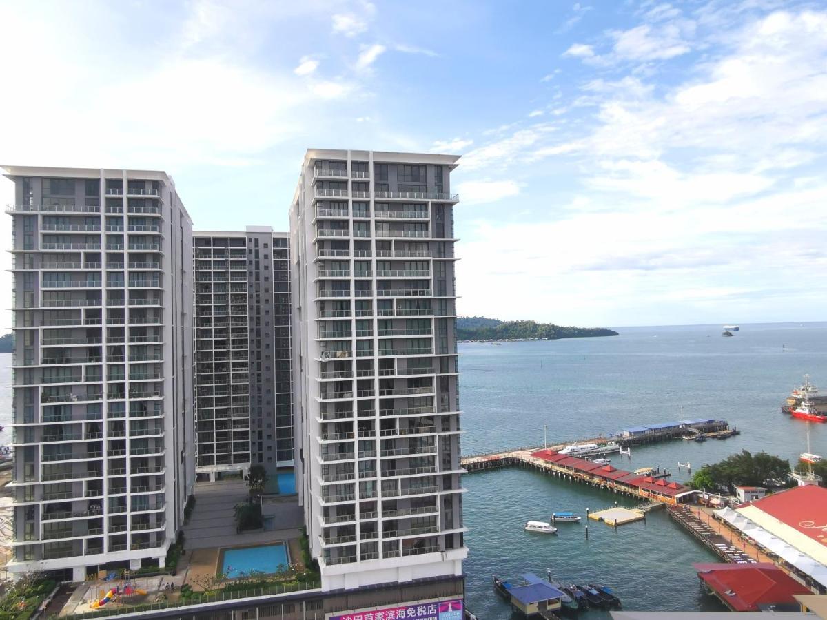 M Centro City Centre @ Gaya Street By Sunset Seaview Vacation Condos Kota Kinabalu Exterior foto