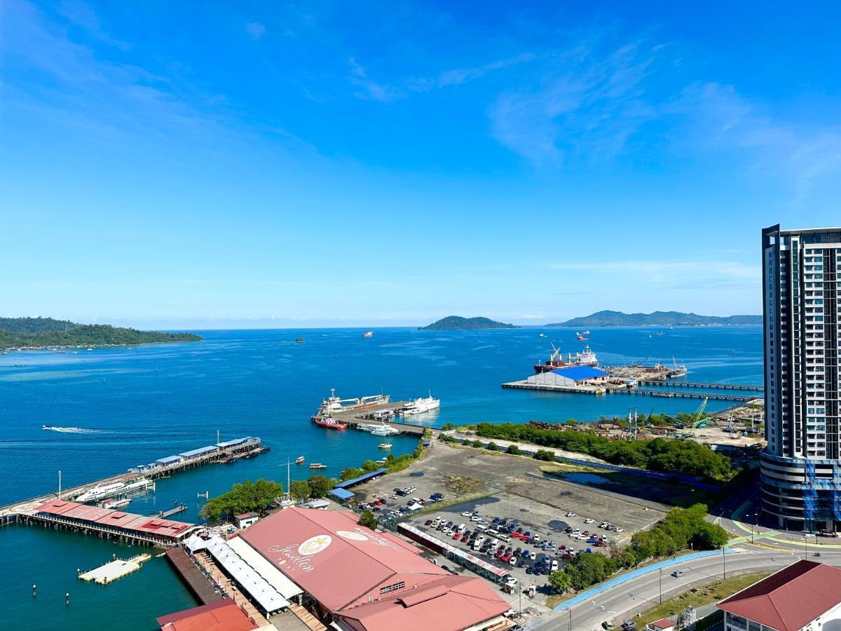 M Centro City Centre @ Gaya Street By Sunset Seaview Vacation Condos Kota Kinabalu Exterior foto